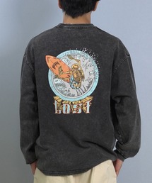 lost（ロスト）の「【ムラサキスポーツ限定】LOST/ロスト 長袖 Tシャツ ロンT バックプリント ヘビーウェイト L25F-2201（Tシャツ/カットソー）」