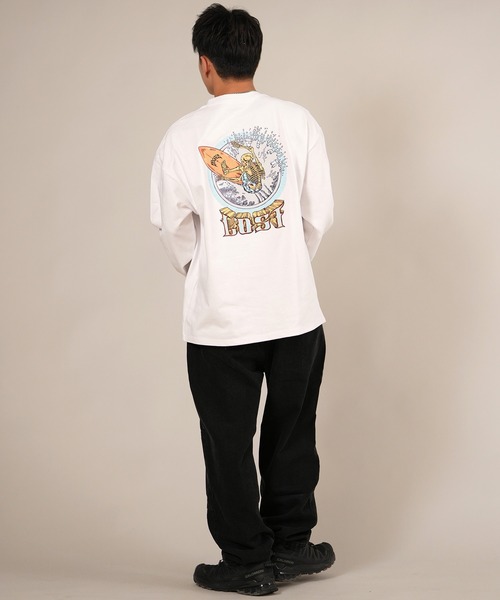 lost(ロスト)の「【ムラサキスポーツ限定】LOST/ロスト 長袖 Tシャツ ロンT バックプリント ヘビーウェイト L25F-2201(Tシャツ/カットソー・メンズ・ブラック/ホワイト・M/L/XL)」の9枚目の写真