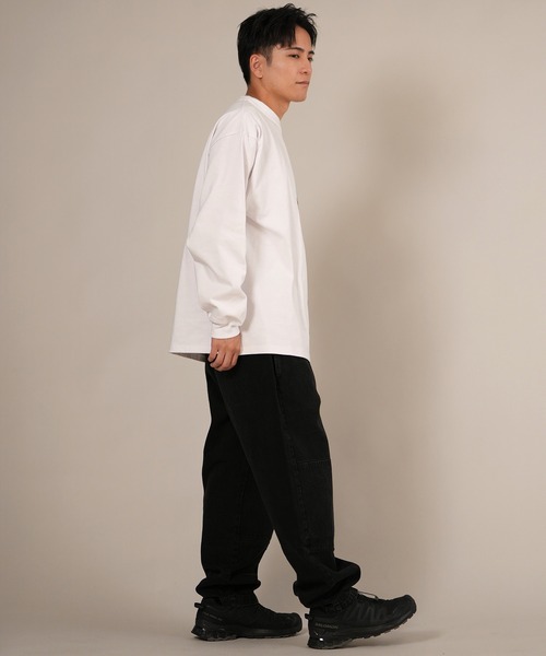 lost(ロスト)の「【ムラサキスポーツ限定】LOST/ロスト 長袖 Tシャツ ロンT バックプリント ヘビーウェイト L25F-2201(Tシャツ/カットソー・メンズ・ブラック/ホワイト・M/L/XL)」の10枚目の写真