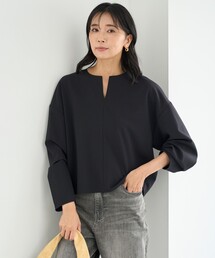 マイビューティ キーネックブラウス