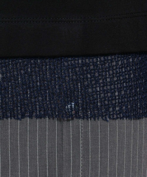 HARE（ハレ）の「ダブルレイヤードカットソー(HARE)（Tシャツ/カットソー・メンズ・レッド/グレー/ブラック・FREE）」の10枚目の写真