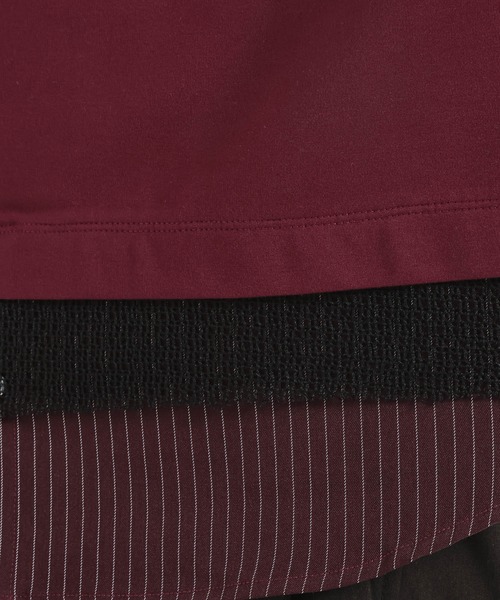 HARE（ハレ）の「ダブルレイヤードカットソー(HARE)（Tシャツ/カットソー・メンズ・レッド/グレー/ブラック・FREE）」の16枚目の写真