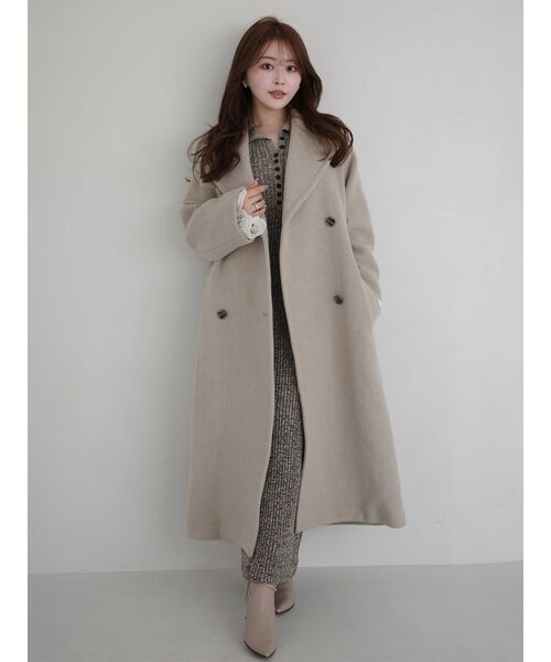 REVIVAL】2WAYカラーロングコート（ステンカラーコート）｜LAGUNAMOON