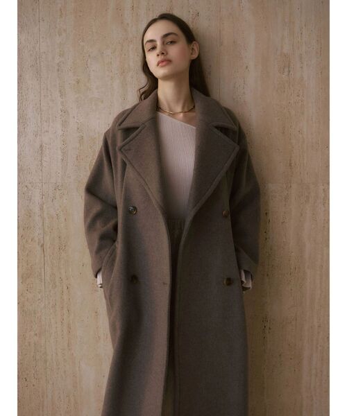 セール】【REVIVAL】2WAYカラーロングコート（ステンカラーコート