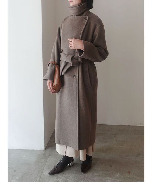 REVIVAL】2WAYカラーロングコート（ステンカラーコート）｜LAGUNAMOON