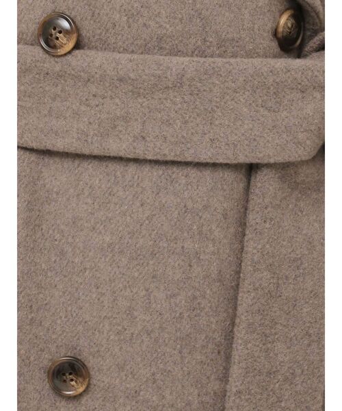 LAGUNAMOON（ラグナムーン）の「【REVIVAL】2WAYカラーロングコート（ステンカラーコート・レディース・ブラック/モカ/アイボリー・MEDIUM/SMALL）」の20枚目の写真