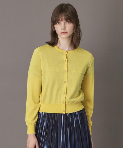 DRESSTERIOR（ドレステリア）の「ウォッシャブルファインウールカーディガン（カーディガン/ボレロ・レディース・ネイビー/ブラウン系その他/イエロー系その他・36/38/34）」の18枚目の写真