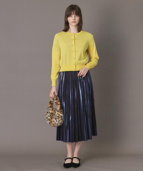 DRESSTERIOR（ドレステリア）の「ウォッシャブルファインウールカーディガン（カーディガン/ボレロ・レディース・ネイビー/ブラウン系その他/イエロー系その他・36/38/34）」の21枚目の写真