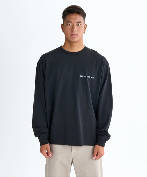 Quiksilver(クイックシルバー)の「DESERT WAVES LT/クイックシルバーバックプリント長袖ロンT(Tシャツ/カットソー・メンズ・ホワイト/ブラック/ブルー・MEDIUM/LARGE/X-LARGE)」の9枚目の写真