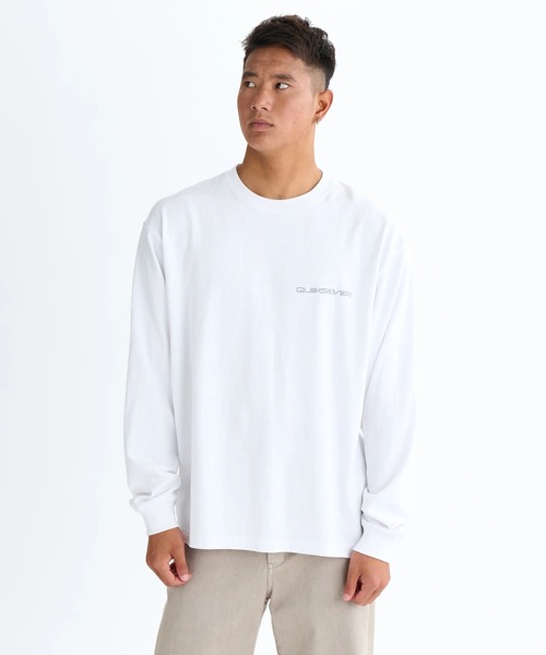 Quiksilver(クイックシルバー)の「DESERT WAVES LT/クイックシルバーバックプリント長袖ロンT(Tシャツ/カットソー・メンズ・ホワイト/ブラック/ブルー・MEDIUM/LARGE/X-LARGE)」の5枚目の写真