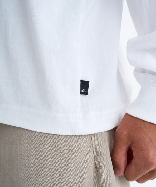 Quiksilver(クイックシルバー)の「DESERT WAVES LT/クイックシルバーバックプリント長袖ロンT(Tシャツ/カットソー・メンズ・ホワイト/ブラック/ブルー・MEDIUM/LARGE/X-LARGE)」の14枚目の写真