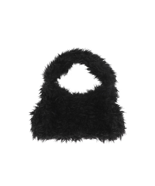 coca(coca)(コカ)の「プードルファーバッグ(ハンドバッグ・レディース・アイボリー/ブラック・ONE SIZE)」の22枚目の写真