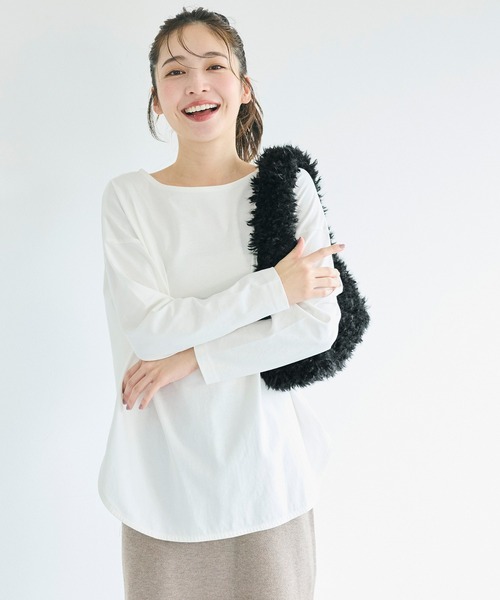 coca(coca)(コカ)の「プードルファーバッグ(ハンドバッグ・レディース・アイボリー/ブラック・ONE SIZE)」の15枚目の写真