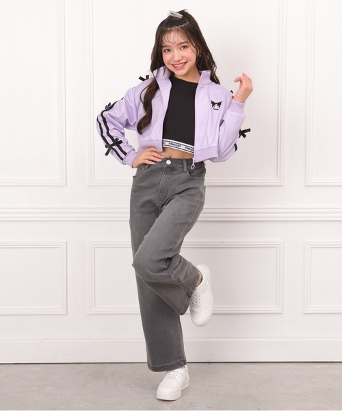 PINKHUNT（ピンクハント）の「PINKHUNT ピンクハント 裾ロゴロンT付き トレーナー 0961K（スウェット・キッズ・ブラック/オフホワイト・120cm/160cm/150cm/140cm/130cm）」の13枚目の写真