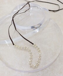 パールビジューコードチョーカー