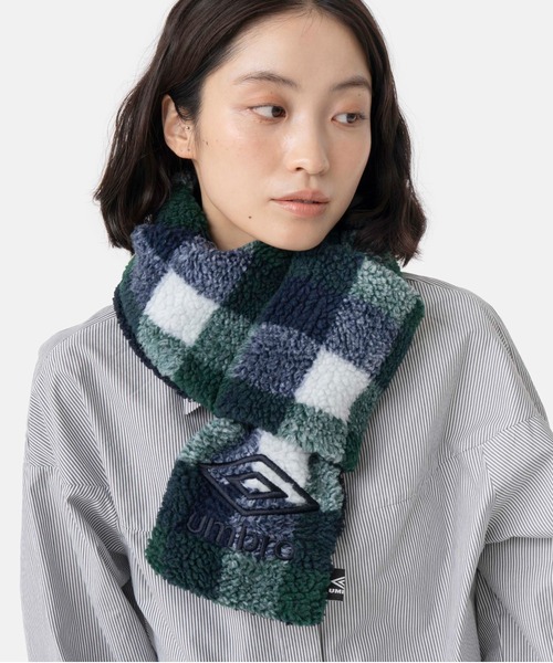 Casselini（キャセリーニ）の「[UMBRO × Casselini] リバーシブルティペット（マフラー・レディース・アニマル/グリーン/モスグリーン/レッド・FREE）」の11枚目の写真