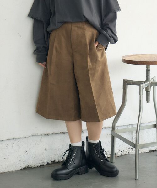 RETRO GIRL(レトロガール)の「キュロットパンツ(その他パンツ・レディース・ブラック/ブラウン/ベージュ・FREE)」の2枚目の写真