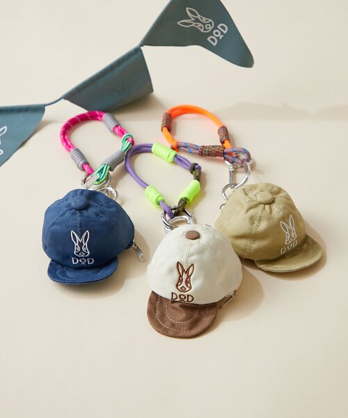 DOD（ディーオーディー）の「【DOD】【キーチャーム】キャップフーゼニーレ（キーケース/キーアクセサリー・レディース・ネイビー/オフホワイト/ベージュ・ONE SIZE）」の15枚目の写真