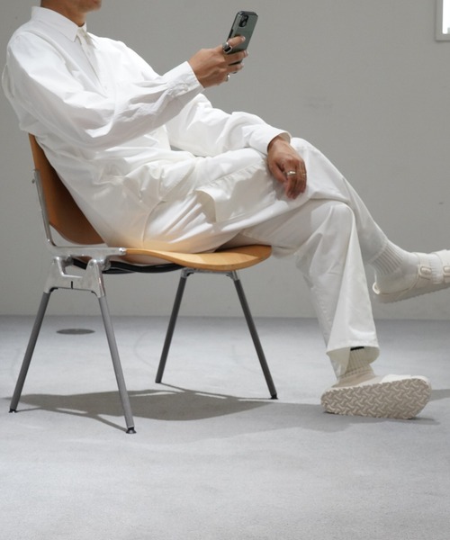 GEEK PARADISE(ギークパラダイス)の「ワーカホリックワイドワークパンツ ライトポケット v1.0.0(その他パンツ・メンズ・オフホワイト/チャコールグレー/ブラック/ネイビー・マルチサイズ)」の6枚目の写真