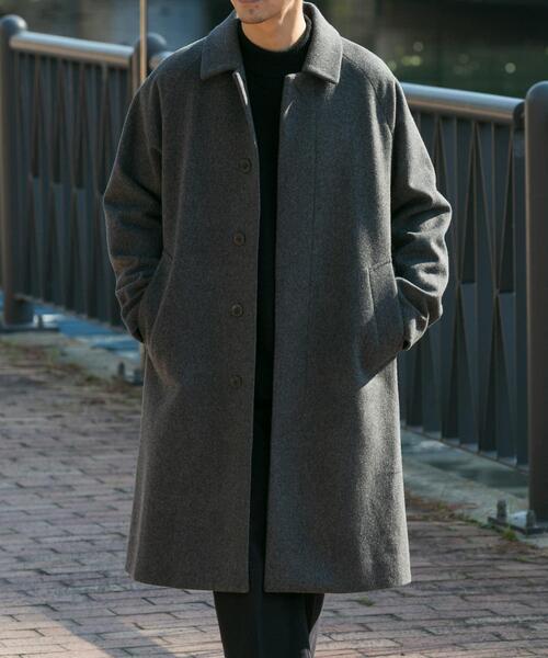 スーパー100 オーバーバルマカンコート（ステンカラーコート）｜URBAN
