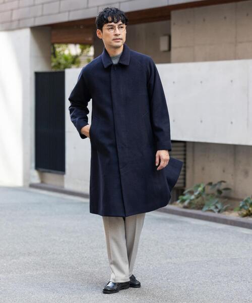 セール】スーパー100 オーバーバルマカンコート（ステンカラーコート