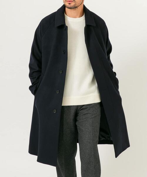 セール】スーパー100 オーバーバルマカンコート（ステンカラーコート