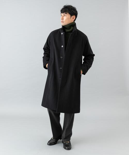 スーパー100 オーバーバルマカンコート（ステンカラーコート）｜URBAN