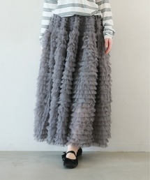 mic by Olu. | ティアードチュールスカート(スカート)