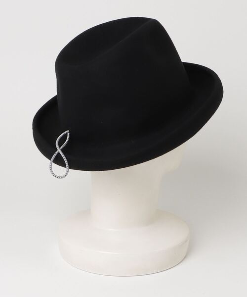 MAISON mou(メゾンムー)の「【sublimeroe/サブライムロー】TRAVELL EDEN FELT HAT(ハット・レディース・ブラック/モカ/ネイビー/グレー・FREE)」の20枚目の写真