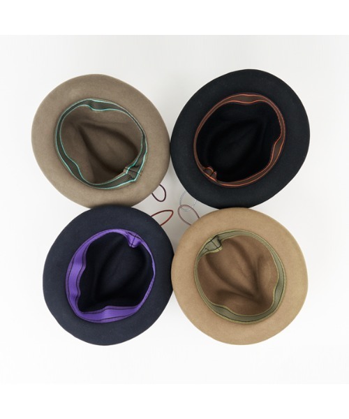 MAISON mou(メゾンムー)の「【sublimeroe/サブライムロー】TRAVELL EDEN FELT HAT(ハット・レディース・ブラック/モカ/ネイビー/グレー・FREE)」の15枚目の写真
