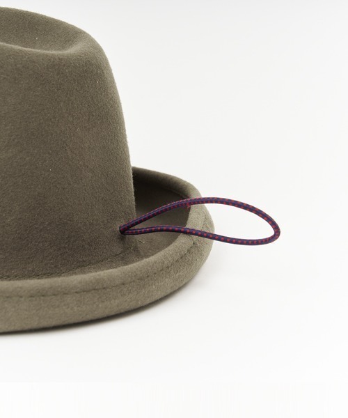 MAISON mou(メゾンムー)の「【sublimeroe/サブライムロー】TRAVELL EDEN FELT HAT(ハット・レディース・ブラック/モカ/ネイビー/グレー・FREE)」の5枚目の写真