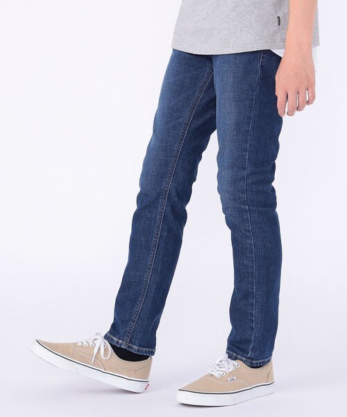 Lee(リー)の「Lee:100~160cm /ストレッチ ストレート デニム パンツ(その他パンツ・キッズ・ブルー/ライトブルー・100/110/120/130/140/150/160)」の3枚目の写真