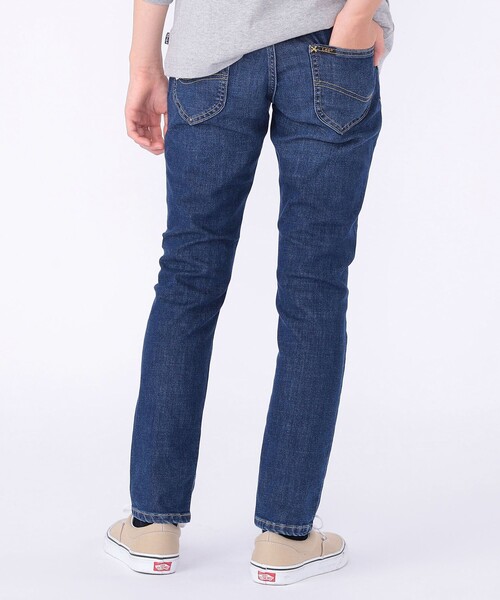 Lee(リー)の「Lee:100~160cm /ストレッチ ストレート デニム パンツ(その他パンツ・キッズ・ブルー/ライトブルー・100/110/120/130/140/150/160)」の4枚目の写真