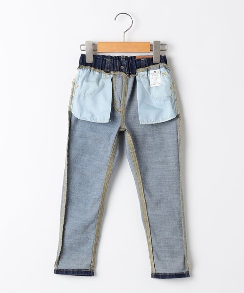Lee(リー)の「Lee:100~160cm /ストレッチ ストレート デニム パンツ(その他パンツ・キッズ・ブルー/ライトブルー・100/110/120/130/140/150/160)」の12枚目の写真
