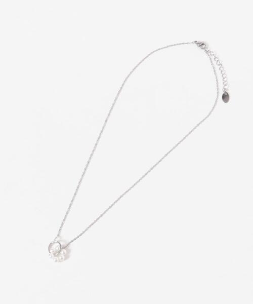 URBAN RESEARCH Sonny Label(アーバンリサーチサニーレーベル)の「ステンレスリングモチーフネックレス(ネックレス・レディース・シルバー/ゴールド・ONE)」の7枚目の写真