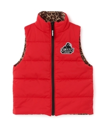 XLARGE KIDS | レオパードリバーシブルベスト(ベスト)