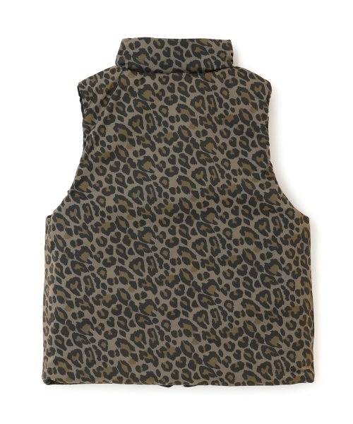XLARGE KIDS（エクストララージキッズ）の「レオパードリバーシブルベスト（ベスト・キッズ・ブラック/レッド・140cm/130cm/90cm/110cm/100cm/120cm）」の6枚目の写真