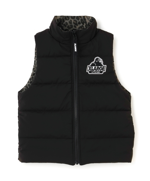 XLARGE KIDS（エクストララージキッズ）の「レオパードリバーシブルベスト（ベスト・キッズ・ブラック/レッド・140cm/130cm/90cm/110cm/100cm/120cm）」の14枚目の写真