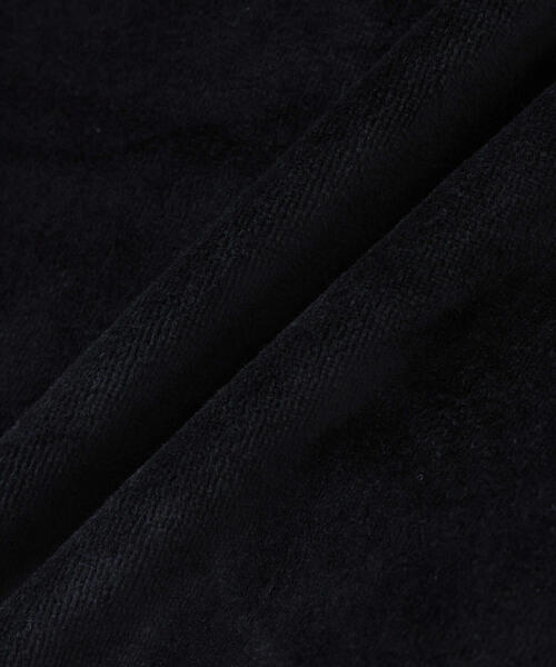 DANKE SCHON（ダンケシェーン）の「DankeSchon/ダンケシェーン/WFACE VELOUR PULL HOODIE（パーカー・レディース・チャコールグレー/ブラック・S/M/L）」の6枚目の写真