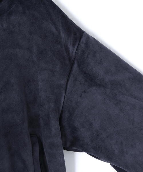 DANKE SCHON（ダンケシェーン）の「DankeSchon/ダンケシェーン/WFACE VELOUR PULL HOODIE（パーカー・レディース・チャコールグレー/ブラック・S/M/L）」の9枚目の写真