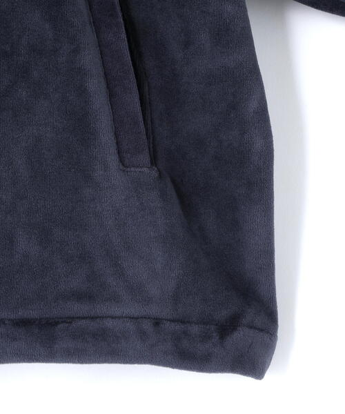 DANKE SCHON（ダンケシェーン）の「DankeSchon/ダンケシェーン/WFACE VELOUR PULL HOODIE（パーカー・レディース・チャコールグレー/ブラック・S/M/L）」の12枚目の写真