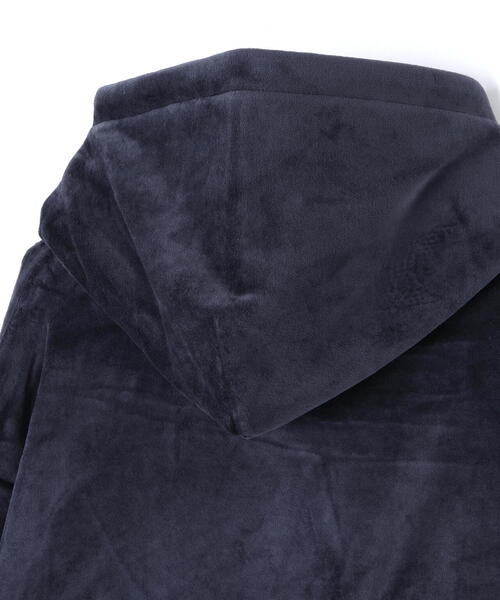 DANKE SCHON（ダンケシェーン）の「DankeSchon/ダンケシェーン/WFACE VELOUR PULL HOODIE（パーカー・レディース・チャコールグレー/ブラック・S/M/L）」の13枚目の写真