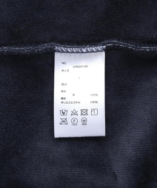 DANKE SCHON（ダンケシェーン）の「DankeSchon/ダンケシェーン/WFACE VELOUR PULL HOODIE（パーカー・レディース・チャコールグレー/ブラック・S/M/L）」の16枚目の写真