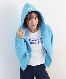 ABYS（アビス）の「【新色追加】ダブルジップショート丈パーカー（パーカー・レディース）」