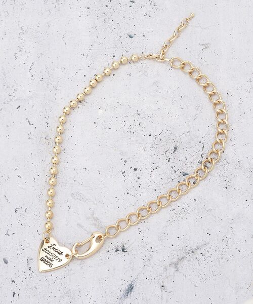 THE SHOP TK (ザ ショップ ティーケー )の「ハート刻印ネックレス(ネックレス・レディース・シルバー/ゴールド・00)」の5枚目の写真