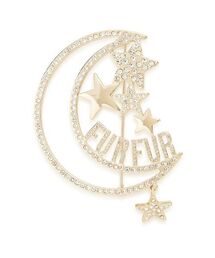 FURFUR | ムーン＆スターモチーフブローチ(ブローチ/コサージュ)