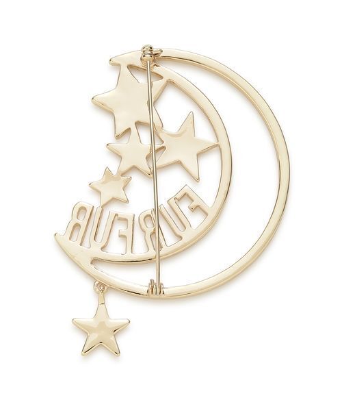 FURFUR(ファーファー)の「ムーン&スターモチーフブローチ(ブローチ/コサージュ・レディース・シルバー/ゴールド・F)」の10枚目の写真