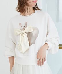 MAJESTIC LEGON | Lady catスウェット(スウェット)