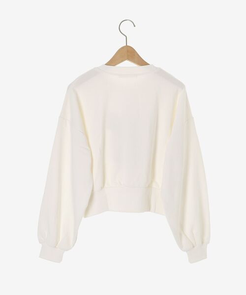 MAJESTIC LEGON（マジェスティックレゴン）の「Lady catスウェット（スウェット・レディース・ブラック/アイボリー/ピンク・MEDIUM）」の10枚目の写真