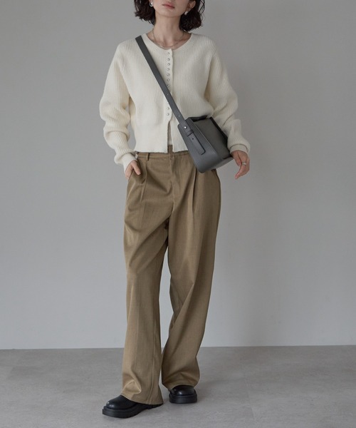 POUTOJOURU（ポートジュール）の「【ポートジュール】かぶせホーボーバッグ　ワンショルダー　軽量（ショルダーバッグ・レディース・ブラック/ブラウン/グレー・FREE）」の20枚目の写真